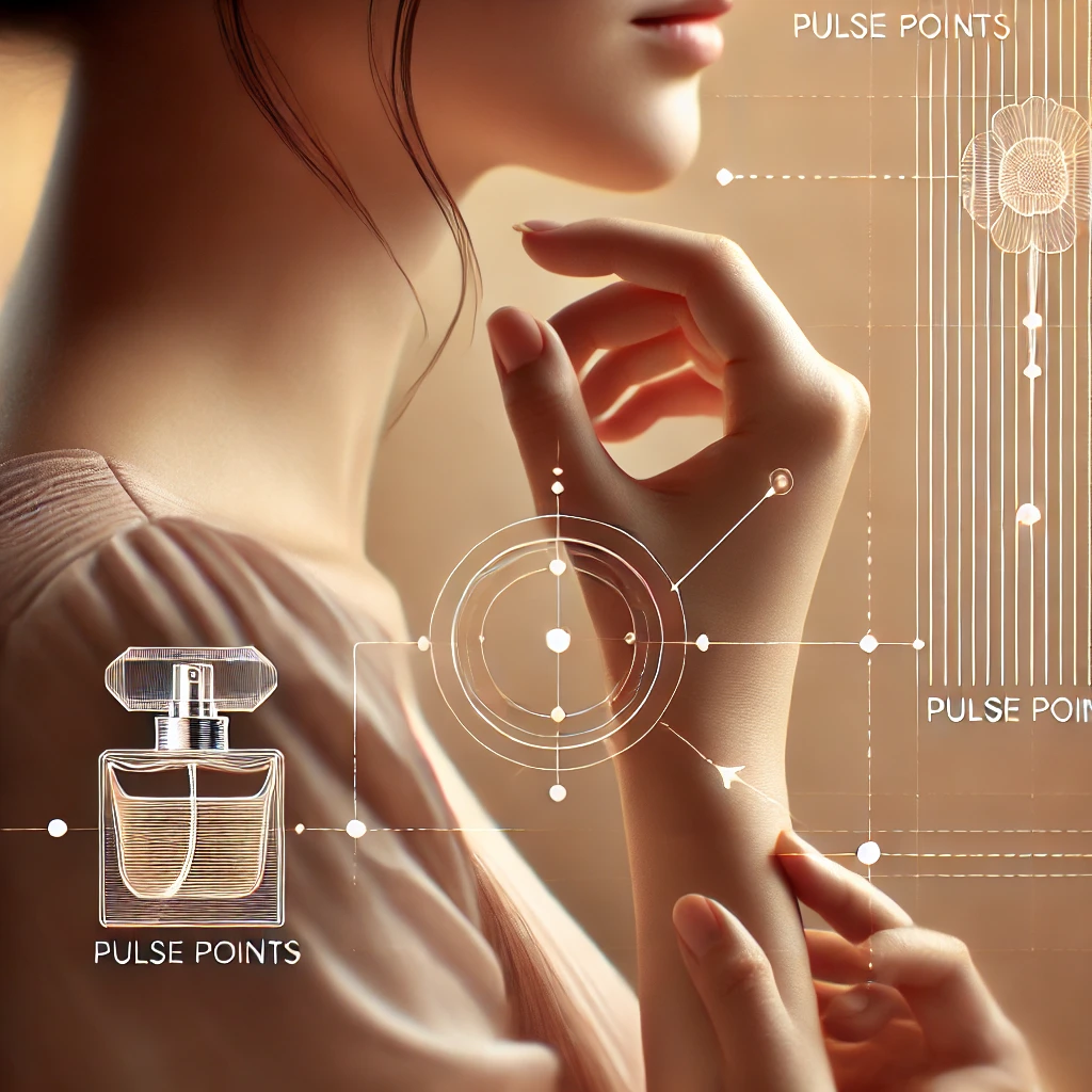 How to Choose the Right Pulse Points for Perfume Application